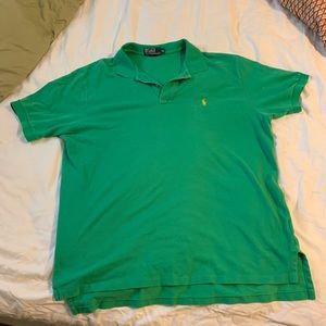 Polo Ralph Lauren - XL green polo shirt